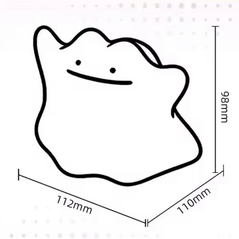 Ditto Game Controller Stand Holder, Gaming Game Room Home Decor, Anime Character Poke Purple Smiley Face Remote, Gifts for Him, Organizer Desk