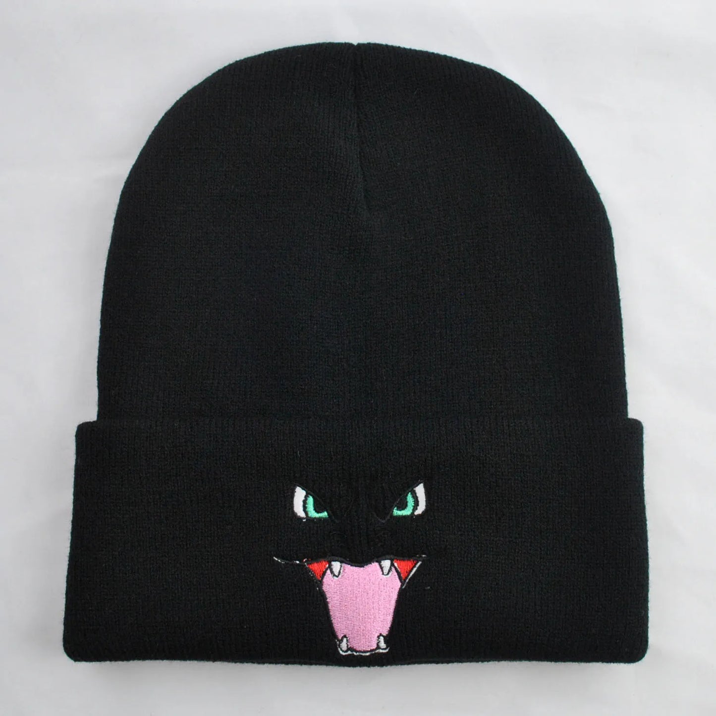 Charizard Embroidered Knit Beanie Hat