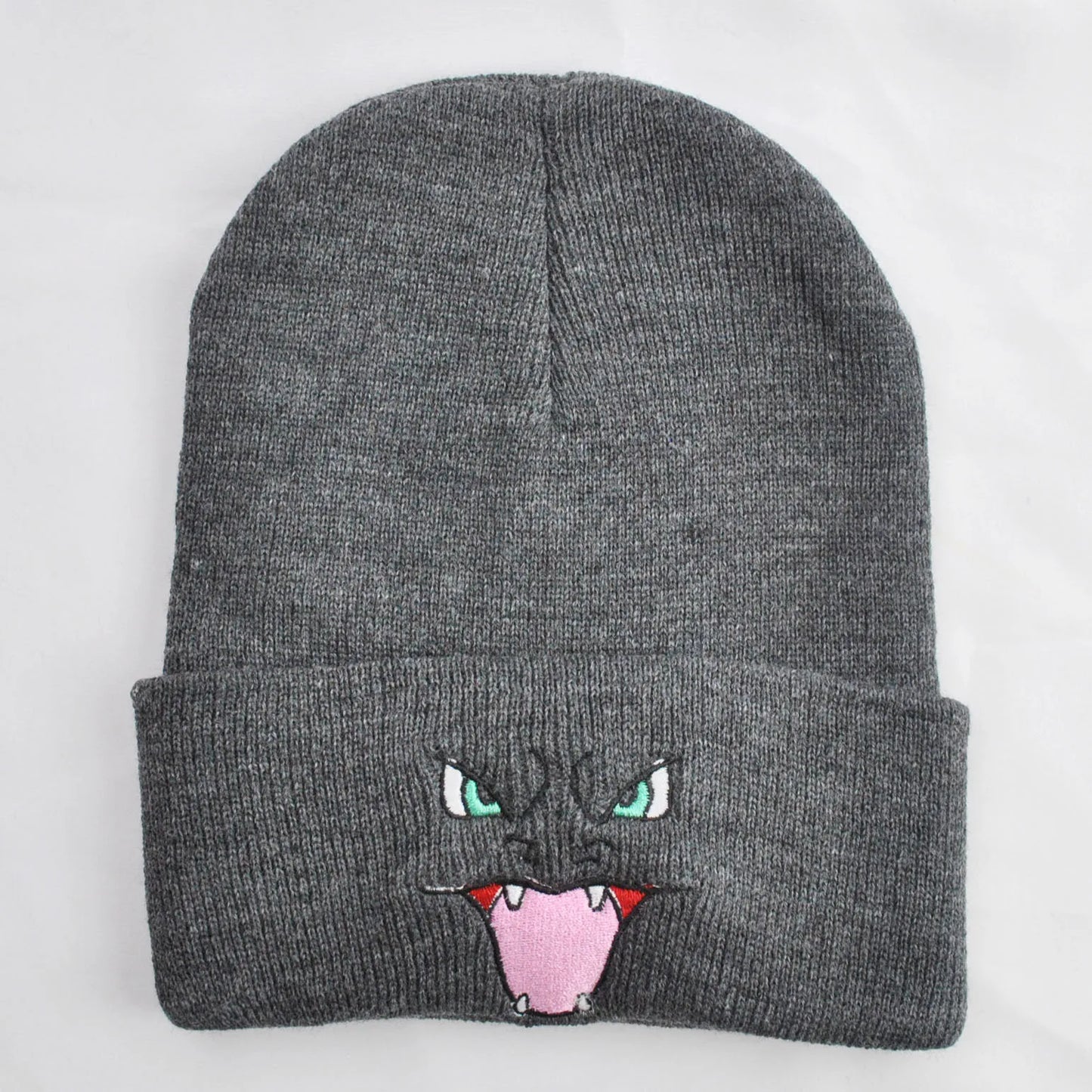 Charizard Embroidered Knit Beanie Hat