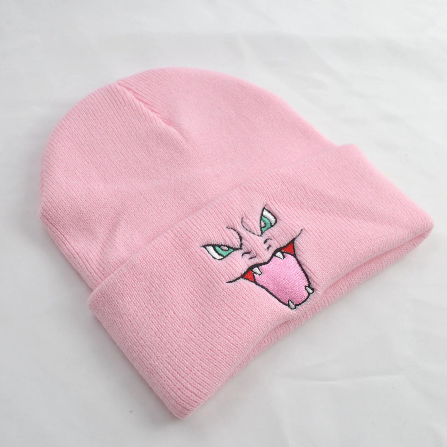 Charizard Embroidered Knit Beanie Hat