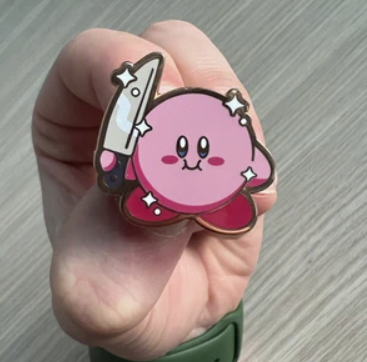 Anime Knife Enamel Pin
