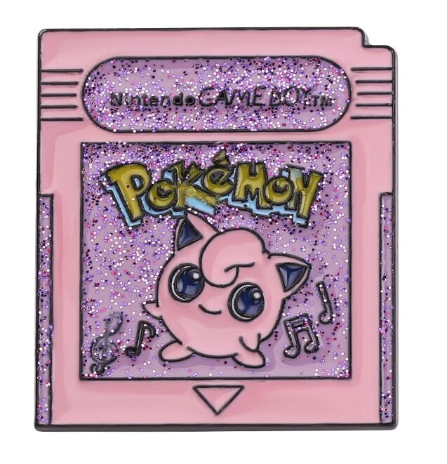 Jiggly Puff Gaming Card Enamel Pin