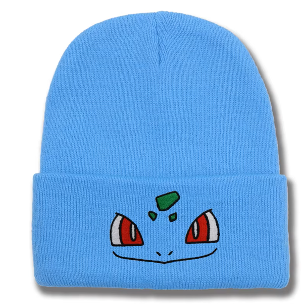 Bulbasaur Embroidered Knit Beanie Hat