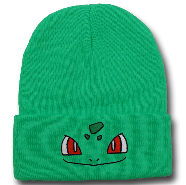 Bulbasaur Embroidered Knit Beanie Hat