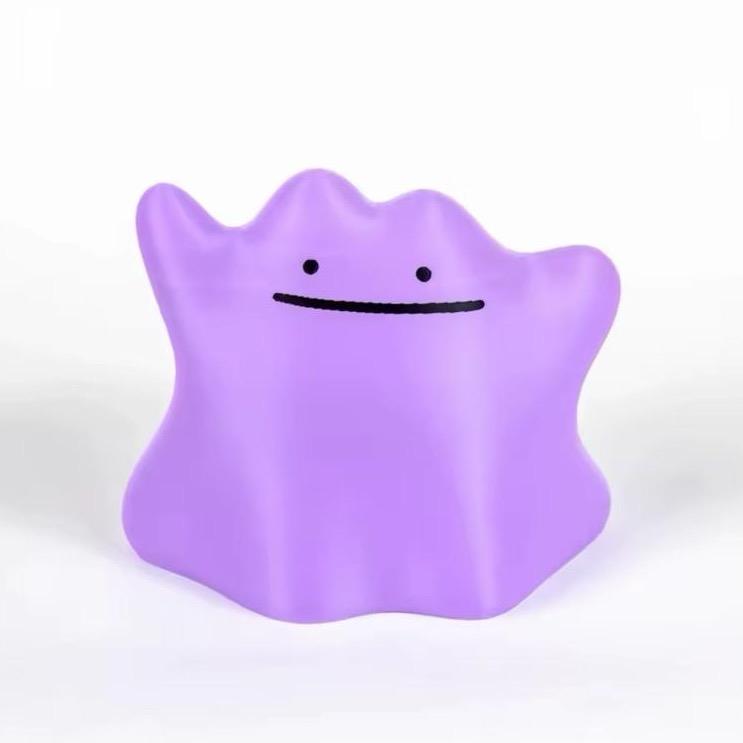 Ditto Game Controller Stand Holder, Gaming Game Room Home Decor, Anime Character Poke Purple Smiley Face Remote, Gifts for Him, Organizer Desk