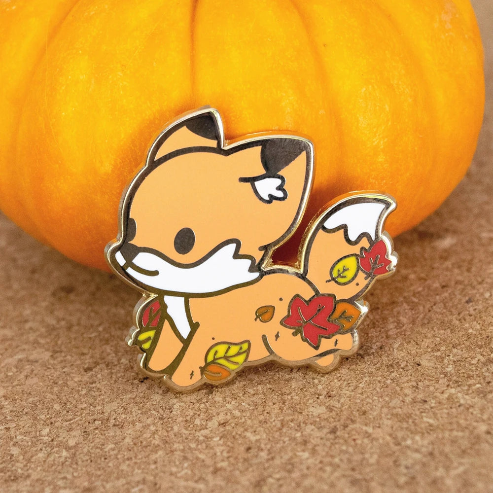 Cute Fox Enamel Pin