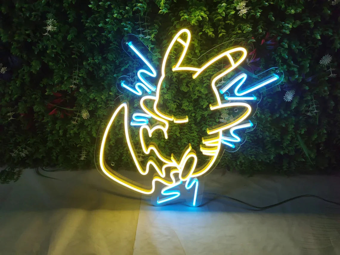 Pika Neon Light Sign