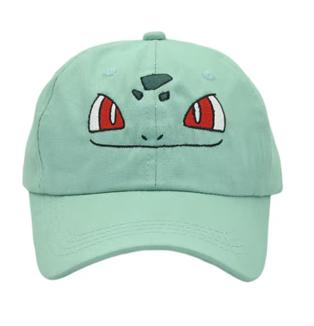 Bulbasaur Embroidered Baseball Hat