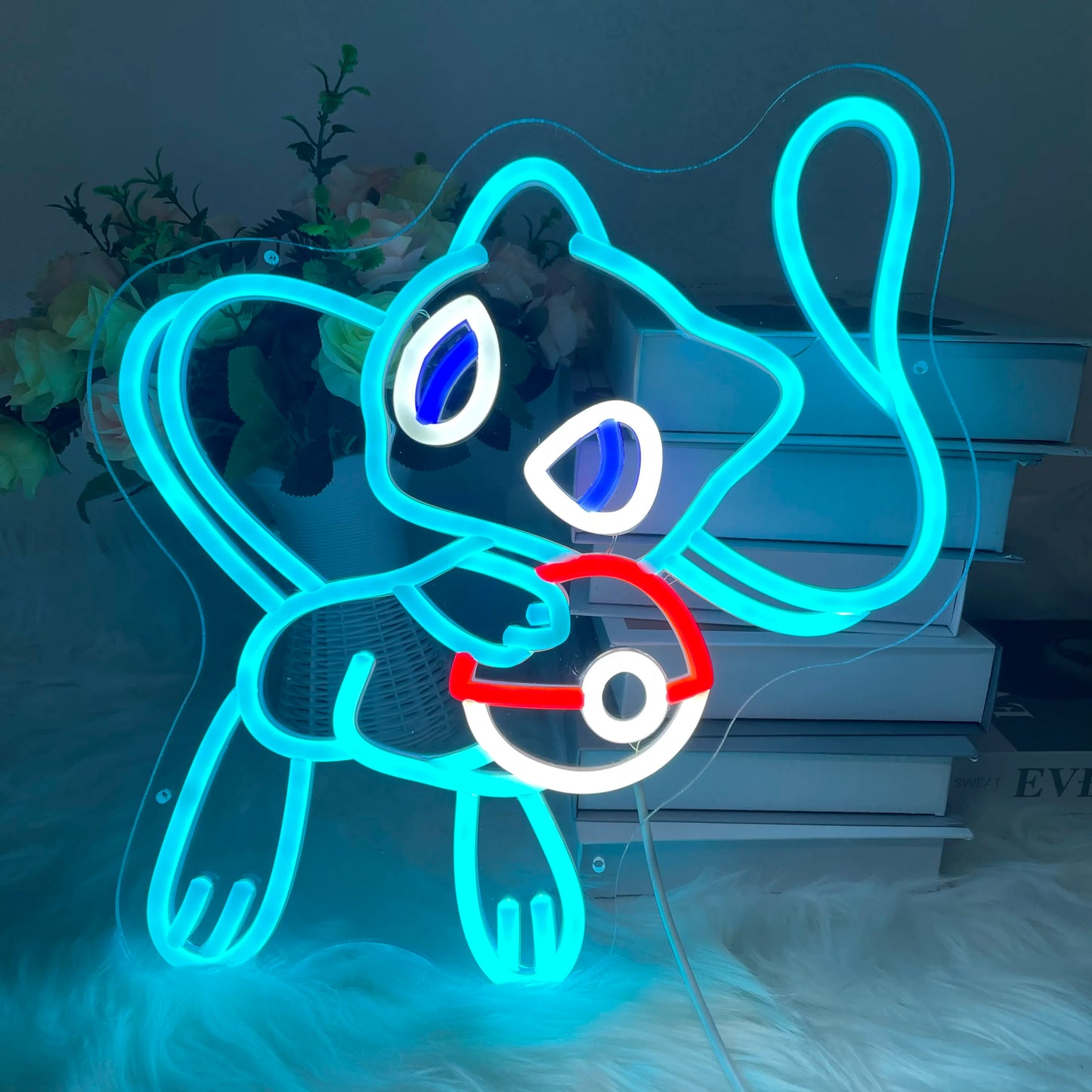 Mew Neon Light Sign