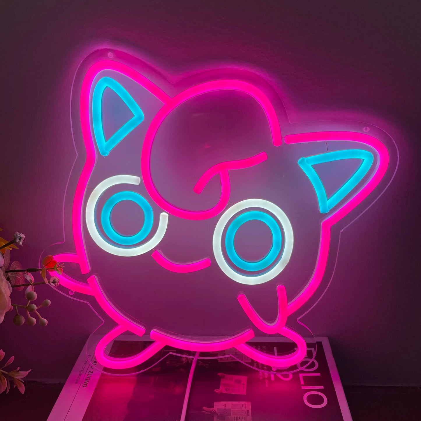 Jiggly Puff Neon Light Sign