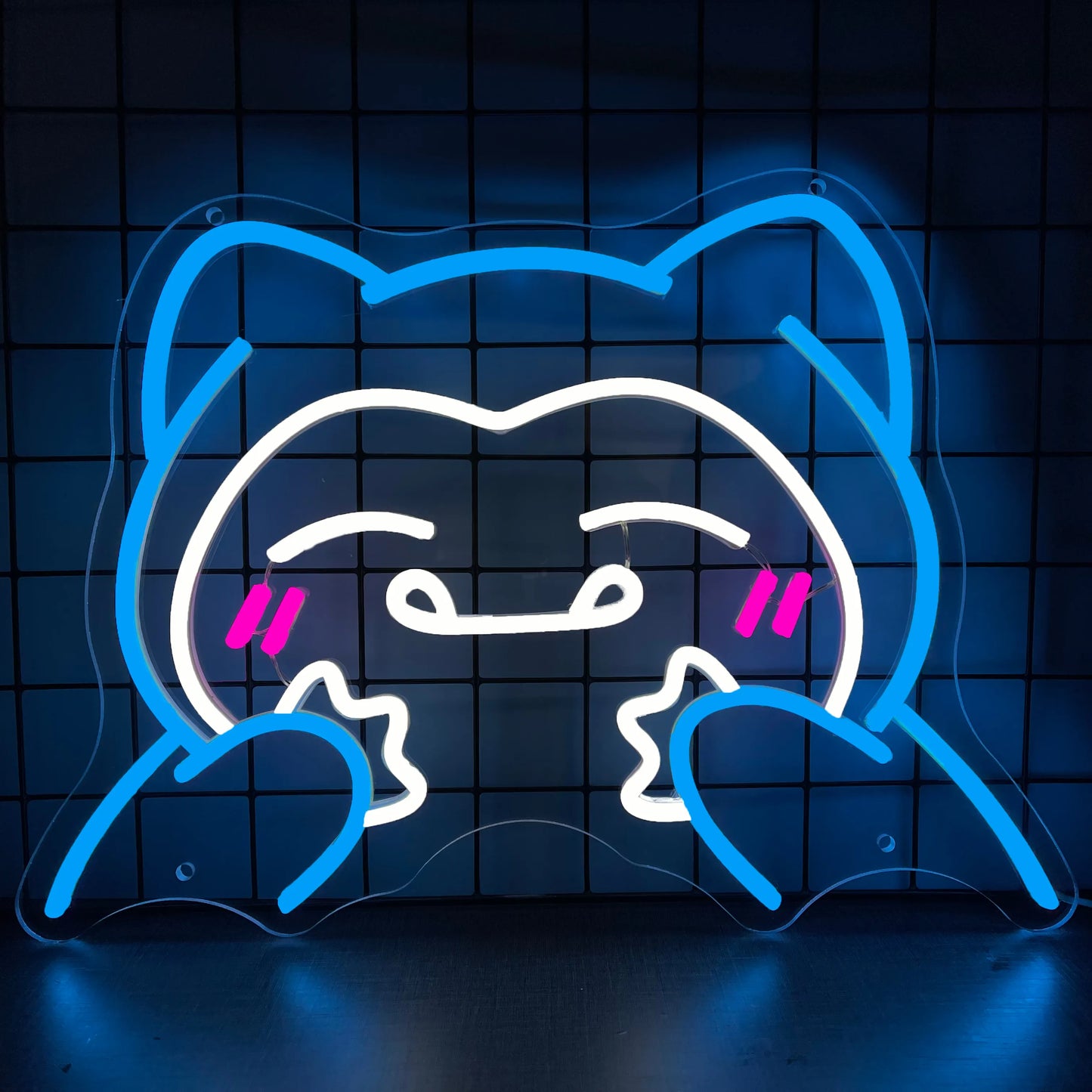 Happy Snorlax Neon Light Sign