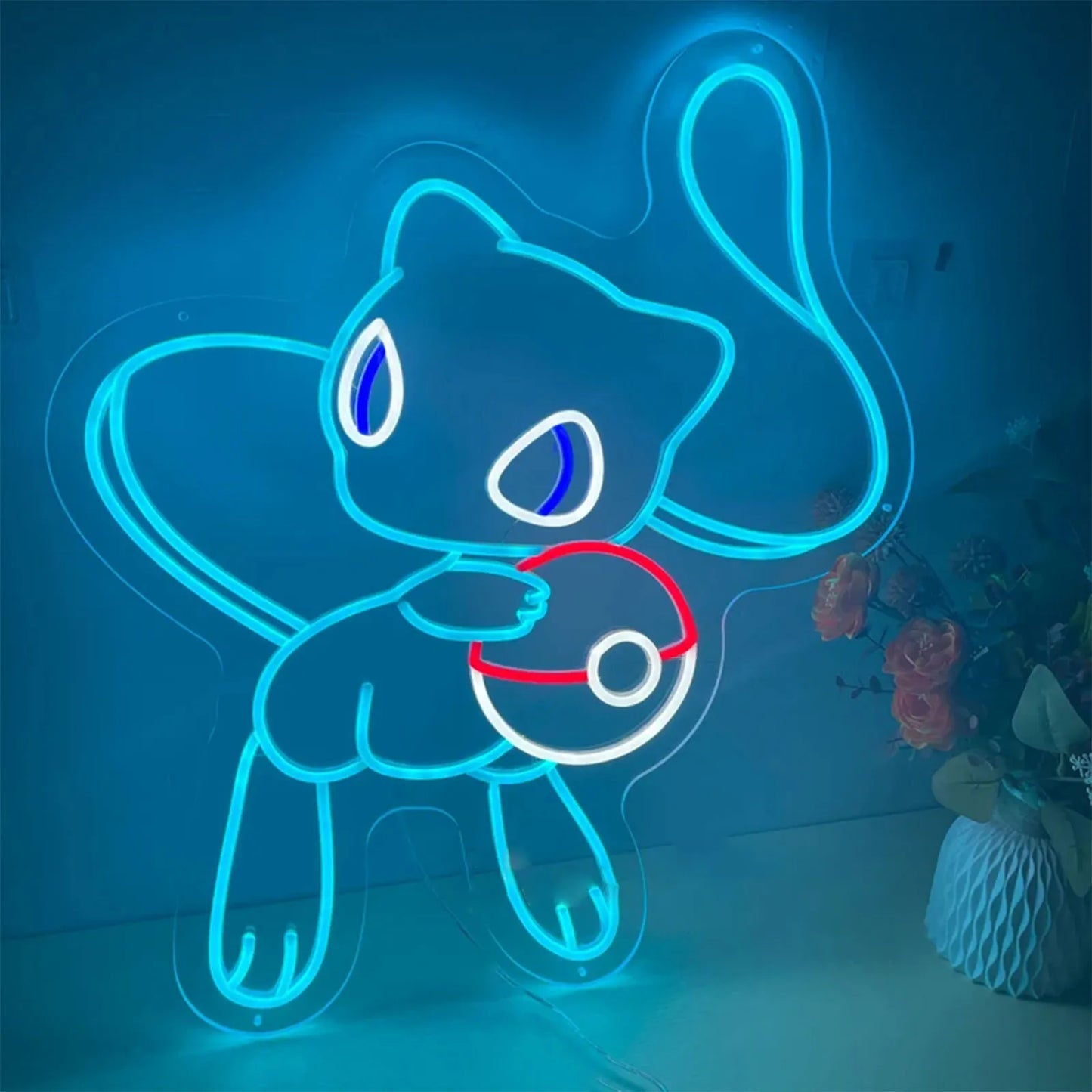 Mew Neon Light Sign