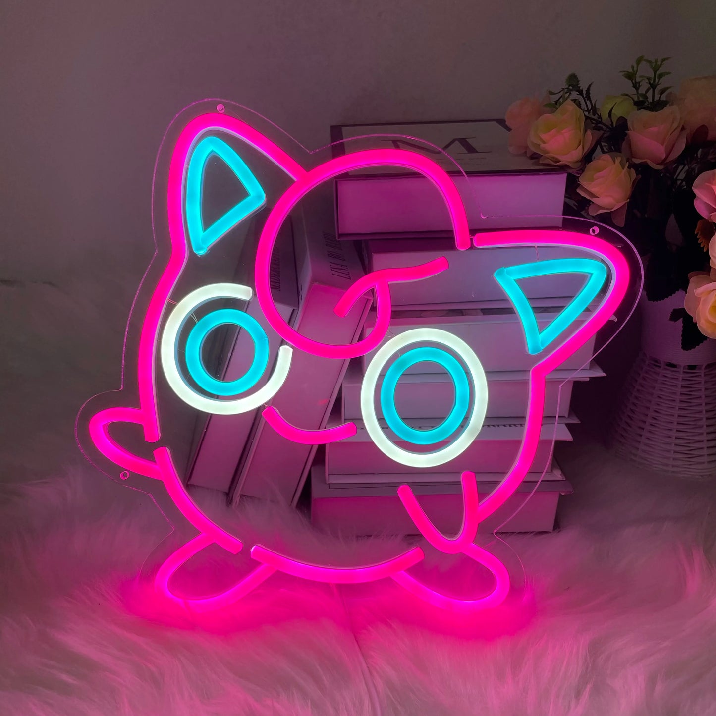 Jiggly Puff Neon Light Sign