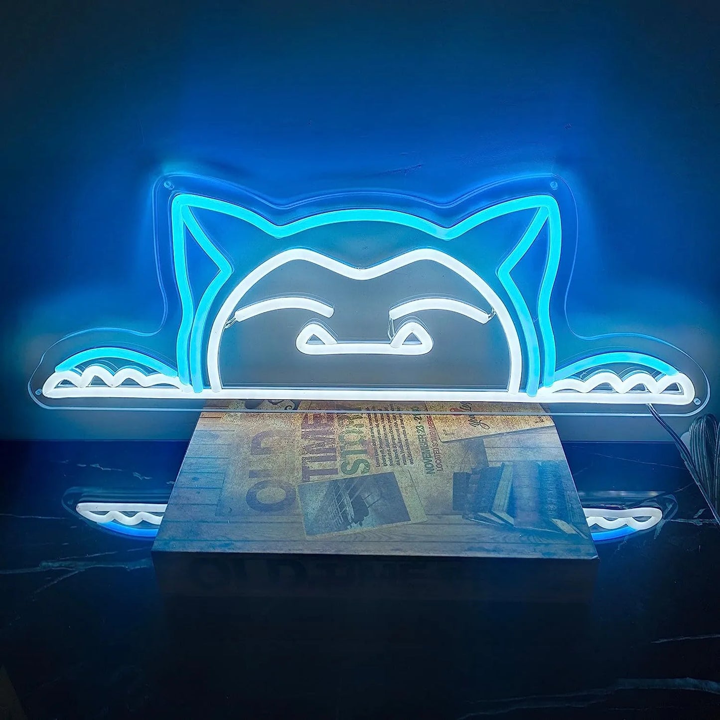 Snorlax Neon Light Sign