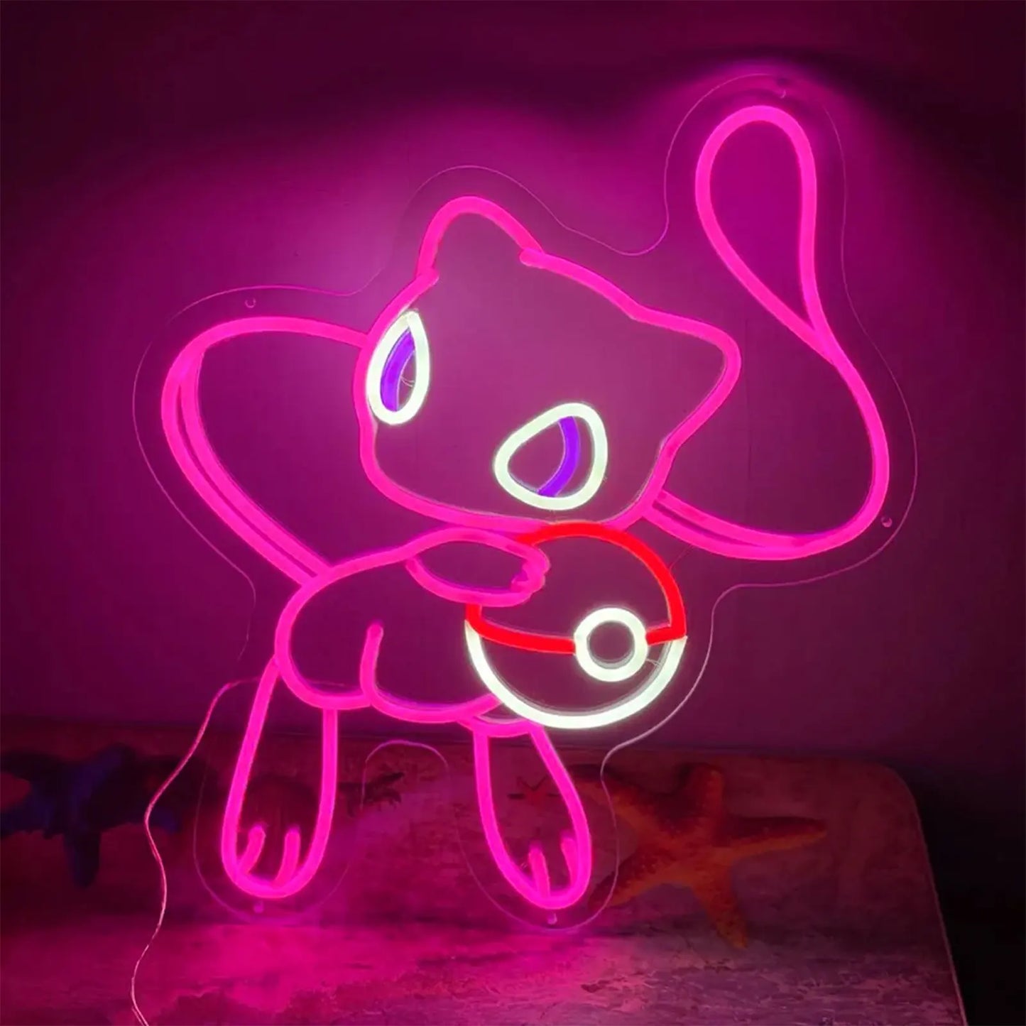 Mew Neon Light Sign