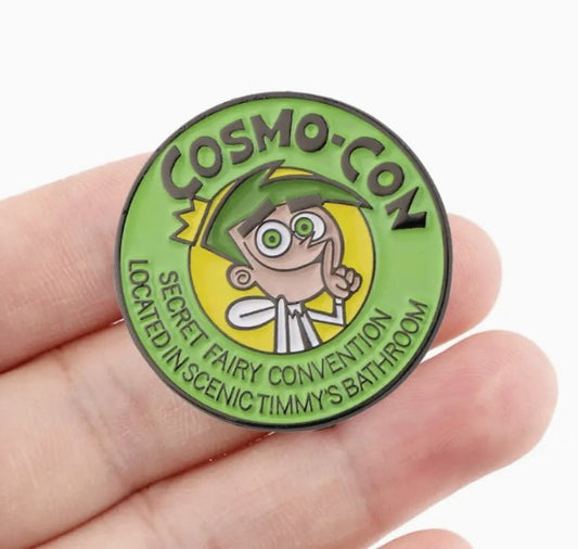 Cosmo Con Fairly Odd Parents Enamel Pin