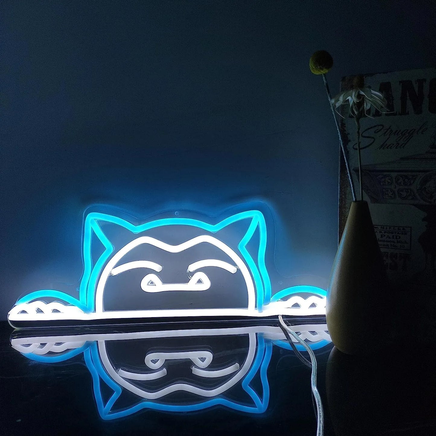 Snorlax Neon Light Sign