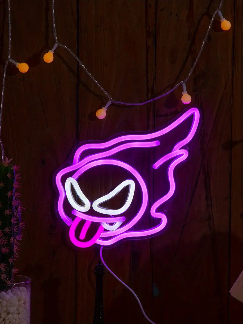 Gastly Ghost Type Neon Light Sign