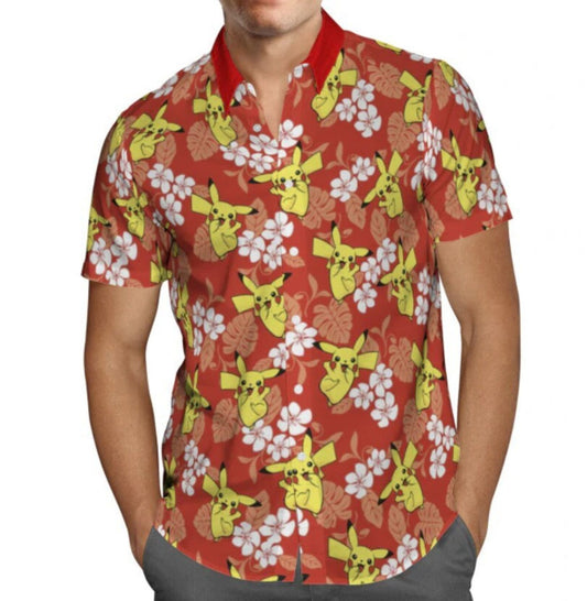 Hawaiian Button-Up Shirt