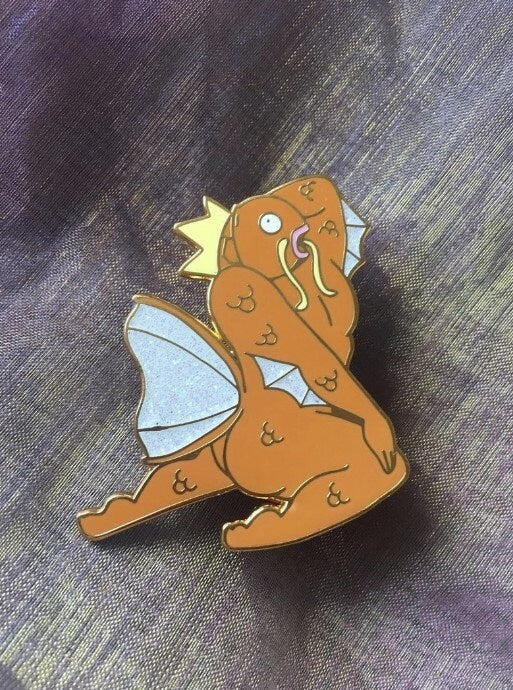 Funny Magikarp Enamel Pin