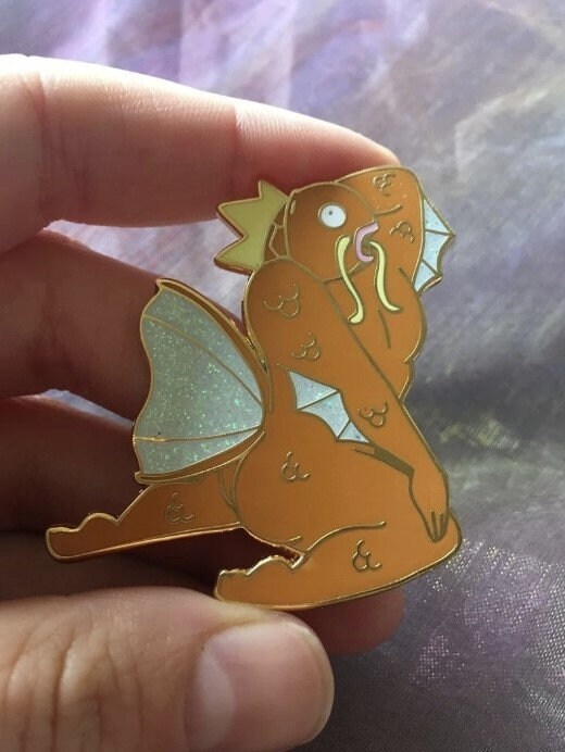 Funny Magikarp Enamel Pin