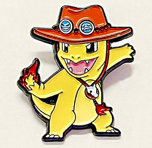 Cowboy Charmander Enamel Pin