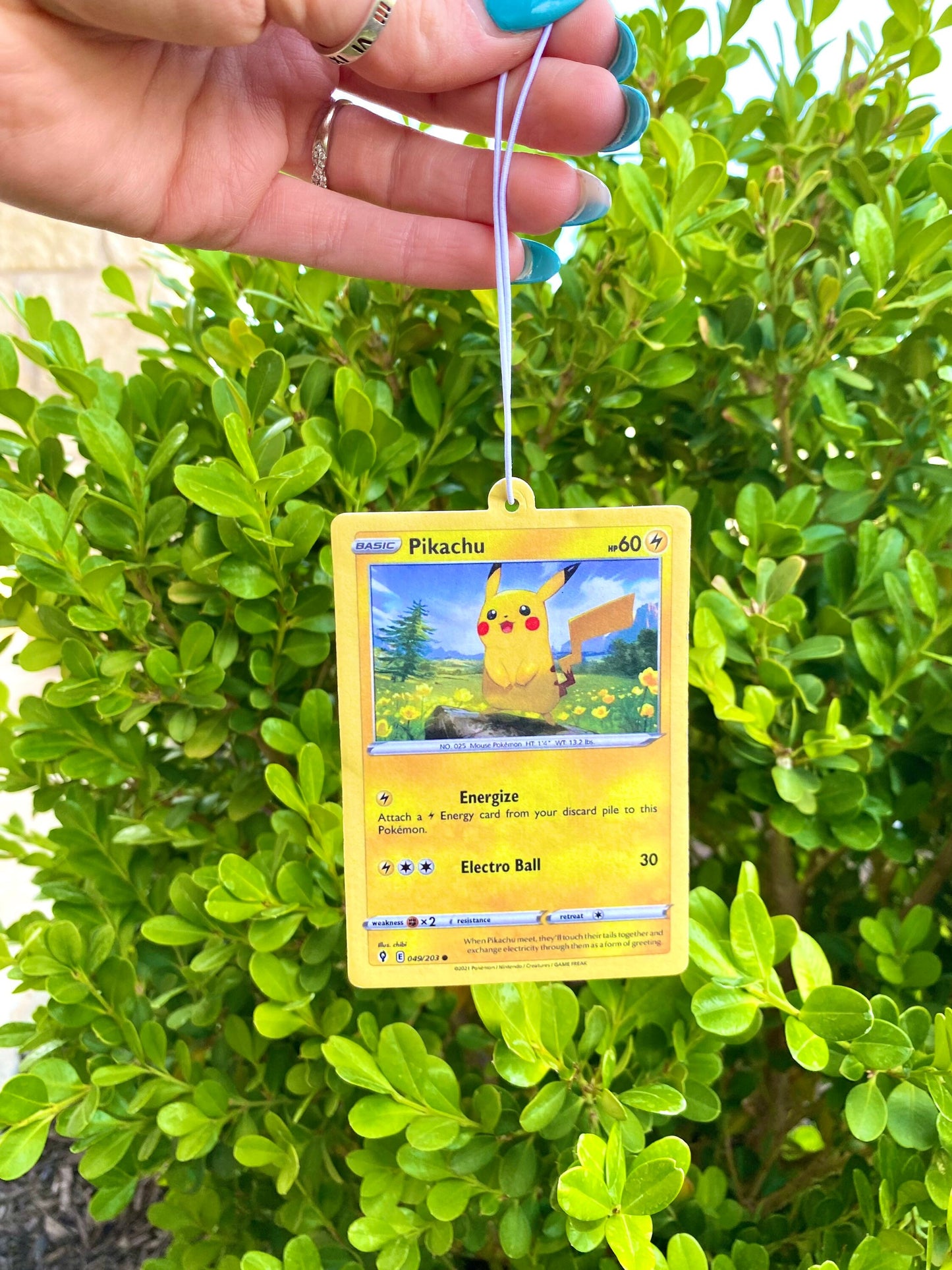 Pika Card Car Air Freshener