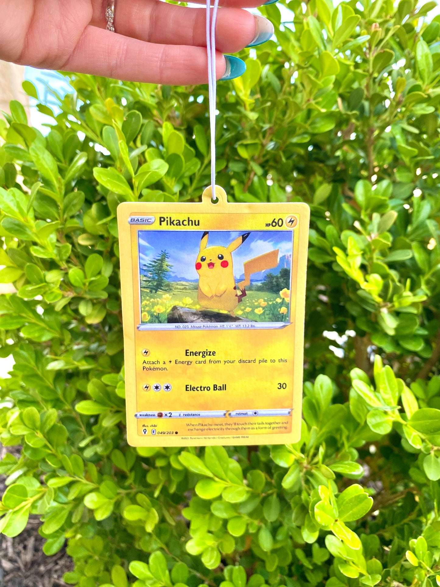 Pika Card Car Air Freshener