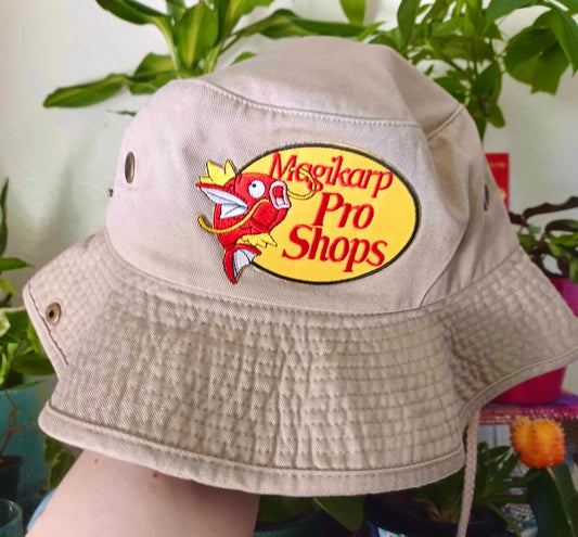 Magikarp Pro Shops Fishing Bucket Hat